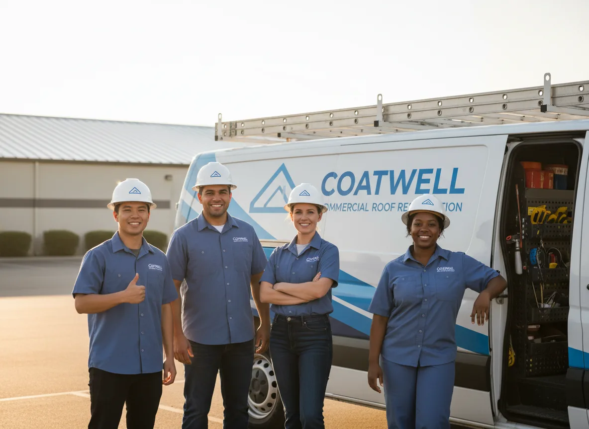 Commercial roof coating company in Blue Mounds, WI